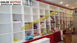 kırtasiye rafları
