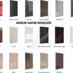 AKRİLİK DOLAP KAPAKLARI