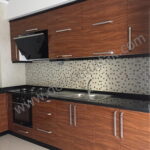 ahşap renkli mutfak modelleri