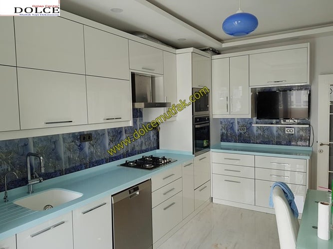 akrilik mutfak tezgahları