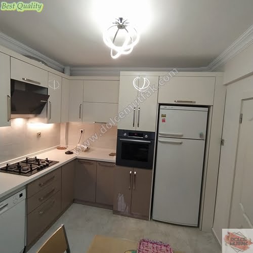 akrilik mutfak dolapları