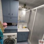 çamaşır makinası dolabı