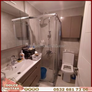akrilik kapaklı mutfak