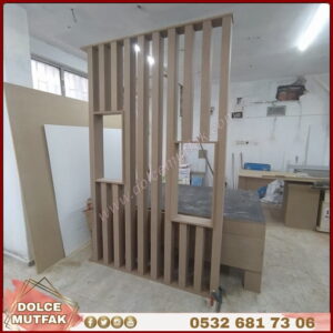 ahşap salon bölme