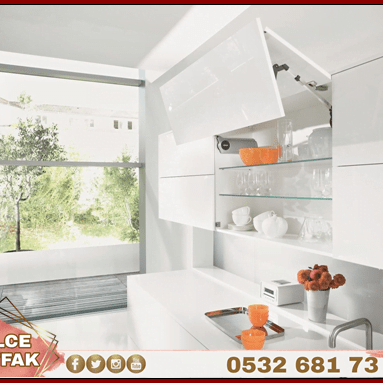 çift açılım mutfak kapağı