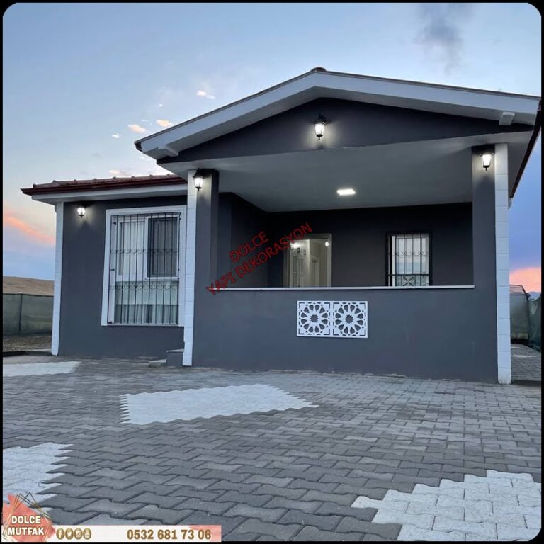 Anahtar Teslim Müstakil ev Firması